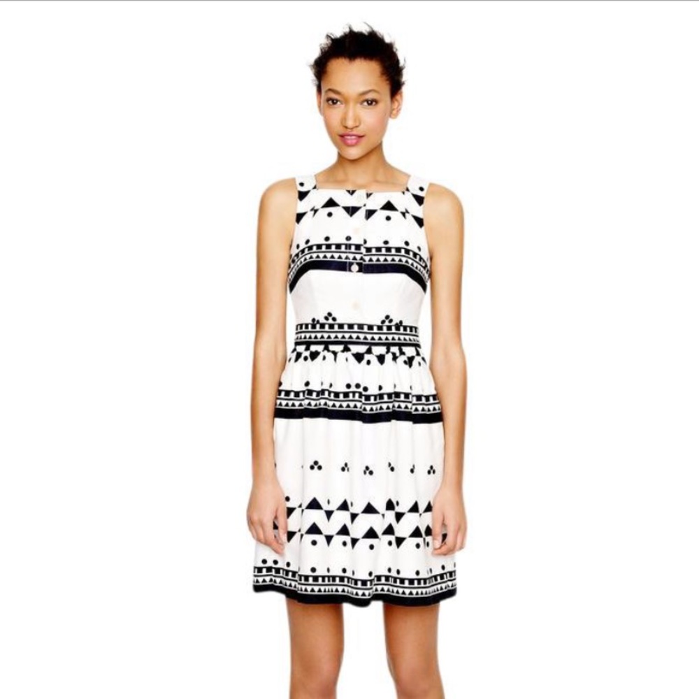 JCrew squareneck dress